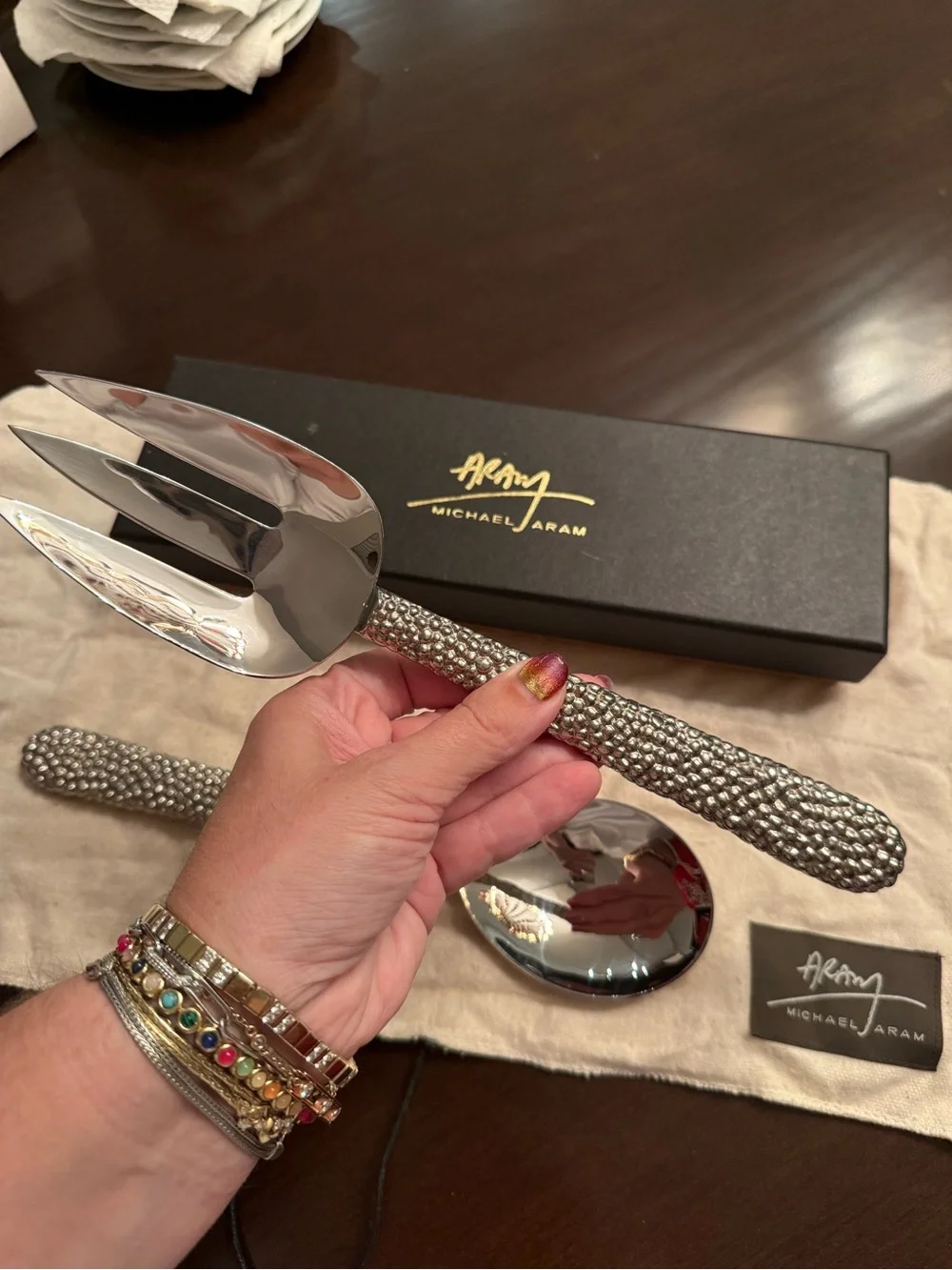 Michael Aram The Molten 2 Piece Serving Set